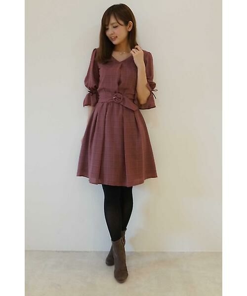 セール エアリーボイルチェックワンピース ワンピース Proportion Body Dressing プロポーションボディドレッシング ファッション通販 タカシマヤファッションスクエア