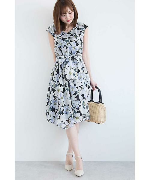 セール シアーフラワーワンピース ワンピース Proportion Body Dressing プロポーションボディドレッシング ファッション通販 タカシマヤファッションスクエア