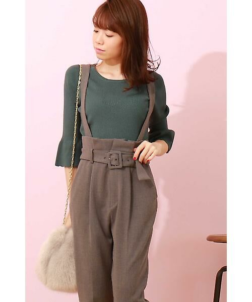 セール Chewyスカラベルスリーブリブニット ニット セーター Proportion Body Dressing プロポーションボディドレッシング ファッション通販 タカシマヤファッションスクエア