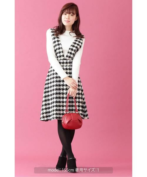 セール 2wayチェックジャンパースカート ワンピース Proportion Body Dressing プロポーションボディドレッシング ファッション通販 タカシマヤファッションスクエア