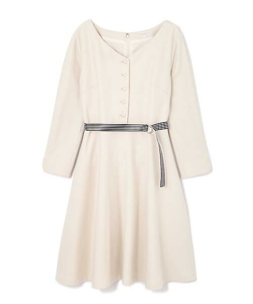 セール パール付きボーダーベルトワンピース ワンピース Proportion Body Dressing プロポーションボディドレッシング ファッション通販 タカシマヤファッションスクエア