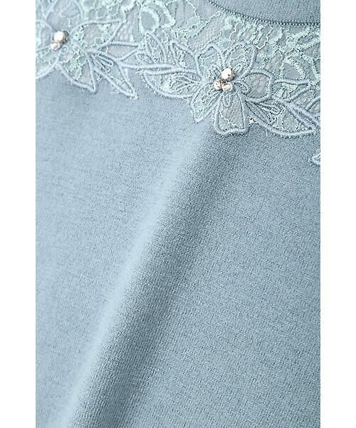 セール デコルテカットワークレースニット ニット セーター Proportion Body Dressing プロポーションボディドレッシング ファッション通販 タカシマヤファッションスクエア