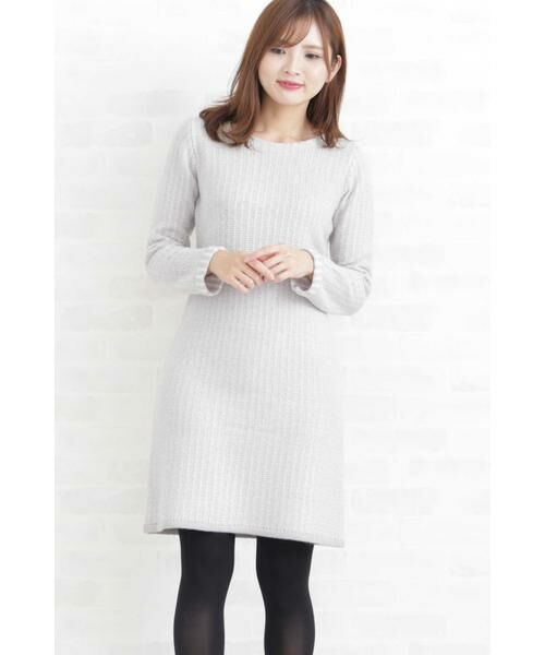 セール パールツィードニットワンピース ワンピース Proportion Body Dressing プロポーションボディドレッシング ファッション通販 タカシマヤファッションスクエア