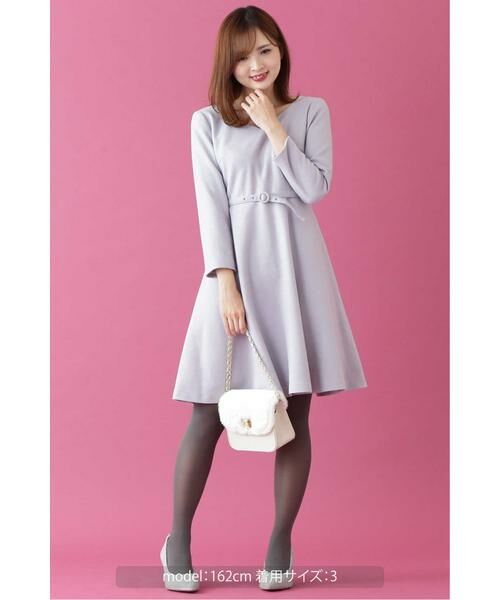 セール ハートネックベルト付きワンピース ワンピース Proportion Body Dressing プロポーションボディドレッシング ファッション通販 タカシマヤファッションスクエア