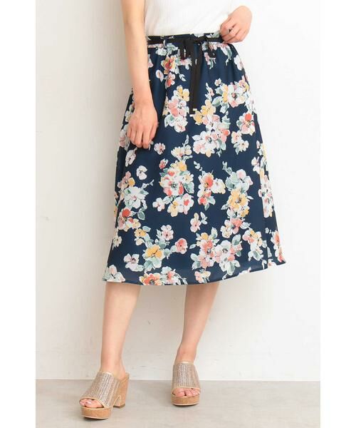 セール ファジーフラワープリントギャザースカート スカート Proportion Body Dressing プロポーションボディドレッシング ファッション通販 タカシマヤファッションスクエア
