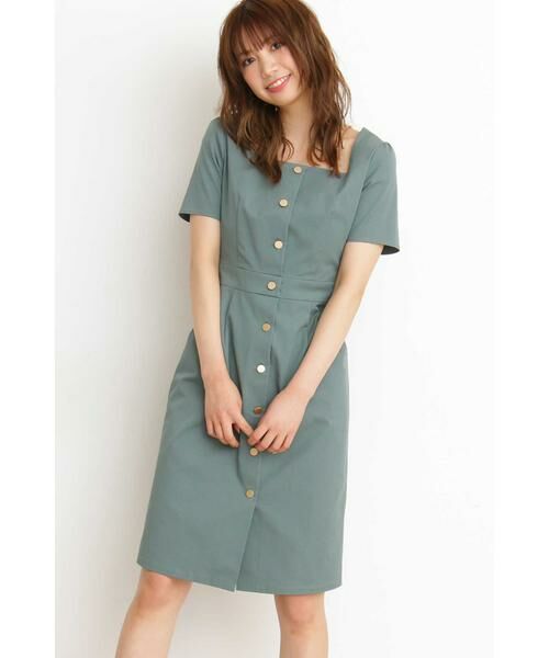 セール スクエアネックタイトパフワンピース ワンピース Proportion Body Dressing プロポーションボディドレッシング ファッション通販 タカシマヤファッションスクエア