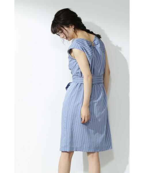 セール バックシャンピンストライプワンピース ワンピース Proportion Body Dressing プロポーションボディドレッシング ファッション通販 タカシマヤファッションスクエア