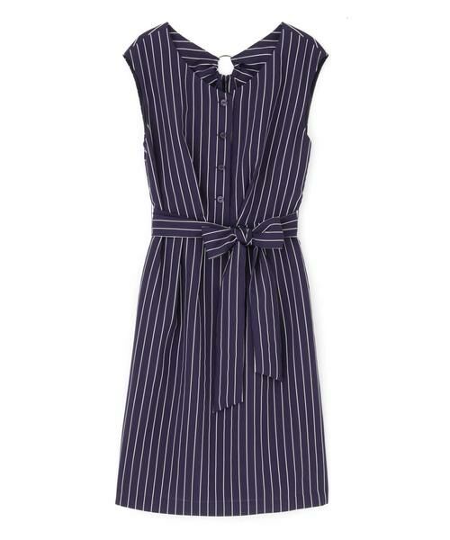 セール バックシャンピンストライプワンピース ワンピース Proportion Body Dressing プロポーションボディドレッシング ファッション通販 タカシマヤファッションスクエア