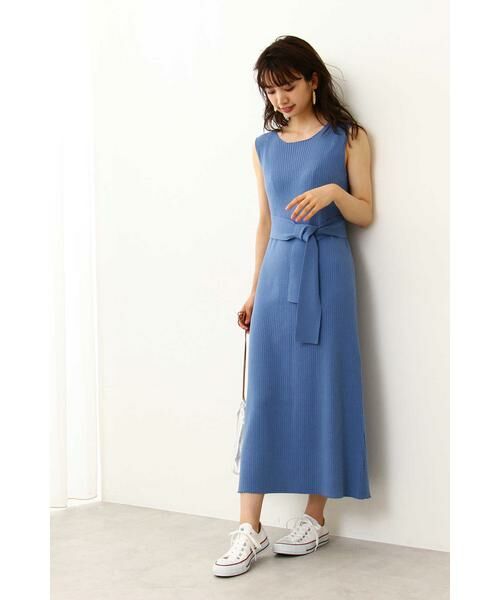 セール ロングリブニットドレス ワンピース Proportion Body Dressing プロポーションボディドレッシング ファッション通販 タカシマヤファッションスクエア