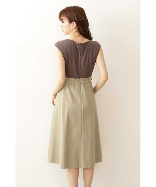 セール プリーツドッキングワンピース ワンピース Proportion Body Dressing プロポーションボディドレッシング ファッション通販 タカシマヤファッションスクエア