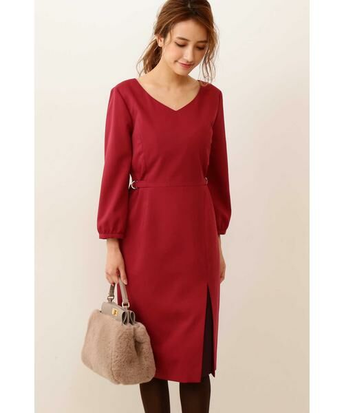 セール サイドプリーツワンピース ワンピース Proportion Body Dressing プロポーションボディドレッシング ファッション通販 タカシマヤファッションスクエア