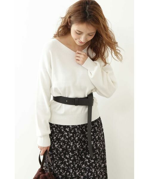 セール Cancam 11月号掲載 ドルマンvネックニット ニット セーター Proportion Body Dressing プロポーションボディドレッシング ファッション通販 タカシマヤファッションスクエア