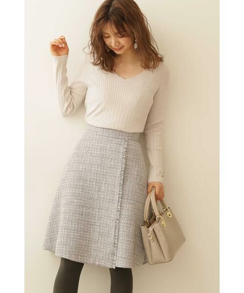 セール ミックスツイードフレアスカート スカート Proportion Body Dressing プロポーションボディドレッシング ファッション通販 タカシマヤファッションスクエア