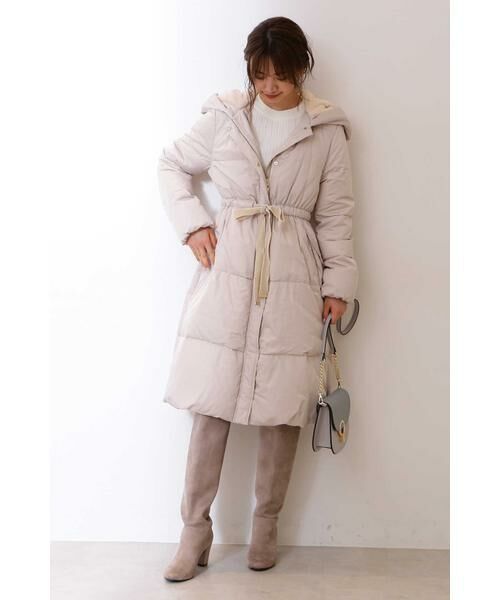 セール ビッグフードロングダウンコート アウター Proportion Body Dressing プロポーションボディドレッシング ファッション通販 タカシマヤファッションスクエア