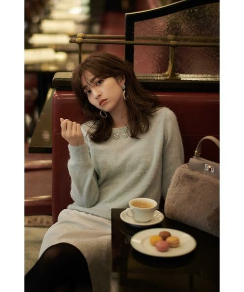 セール 堀田茜さん着用 フルッフィービジューニット ニット セーター Proportion Body Dressing プロポーションボディドレッシング ファッション通販 タカシマヤファッションスクエア