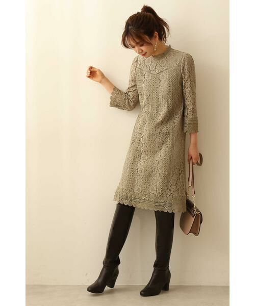 セール クラシカルレースワンピース ワンピース Proportion Body Dressing プロポーションボディドレッシング ファッション通販 タカシマヤファッションスクエア