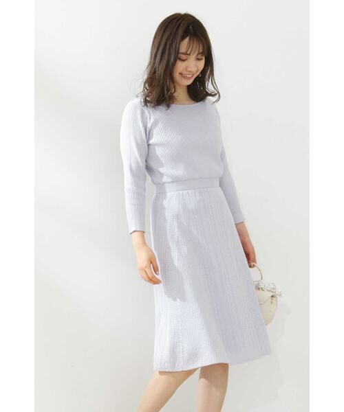 セール シアーアイレットニットフレアワンピース ワンピース Proportion Body Dressing プロポーションボディドレッシング ファッション通販 タカシマヤファッションスクエア