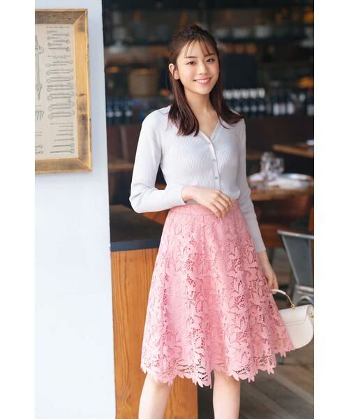 セール リーフフラワーレースフレアスカート スカート Proportion Body Dressing プロポーションボディドレッシング ファッション通販 タカシマヤファッションスクエア