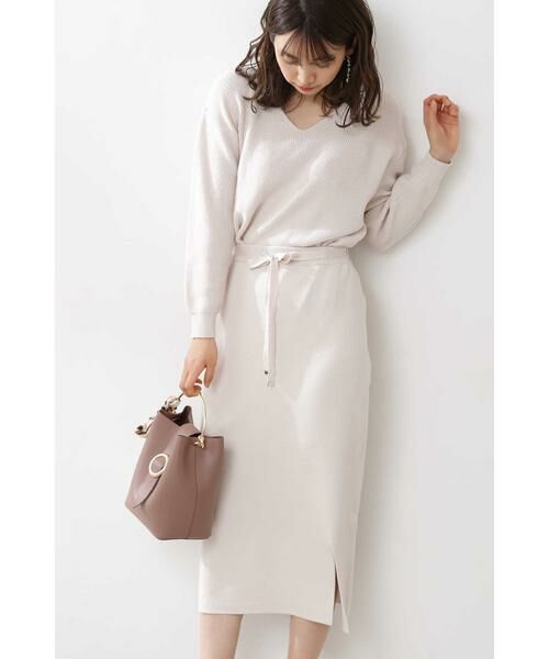 セール Vネックニット タイトスカートセットアップ ワンピース Proportion Body Dressing プロポーションボディドレッシング ファッション通販 タカシマヤファッションスクエア