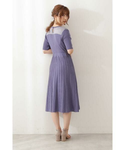 セール デコルテシアーニットワンピース ワンピース Proportion Body Dressing プロポーションボディドレッシング ファッション通販 タカシマヤファッションスクエア