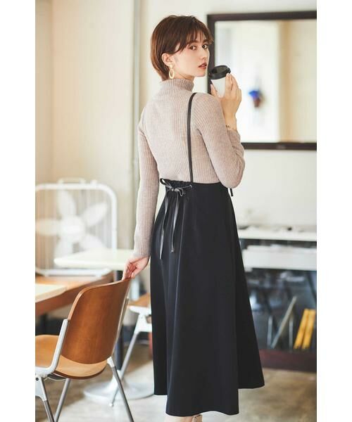 セール 美人百花10月号掲載商品 バックリボンジャンパースカート ワンピース Proportion Body Dressing プロポーションボディドレッシング ファッション通販 タカシマヤファッションスクエア
