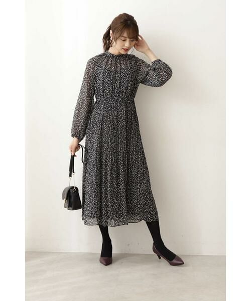 セール レオパードドットワンピース ワンピース Proportion Body Dressing プロポーションボディドレッシング ファッション通販 タカシマヤファッションスクエア