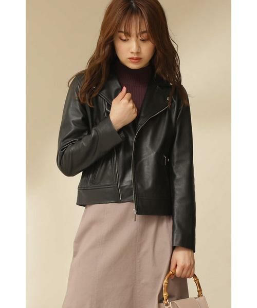 登場! DRESSING ラムレザーライダース BODY 美品☆PROPORTION ...