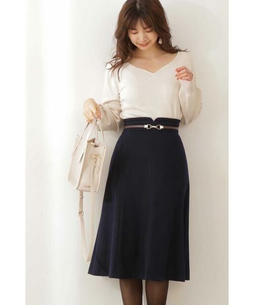 セール ビットベルトフレアスカート スカート Proportion Body Dressing プロポーションボディドレッシング ファッション通販 タカシマヤファッションスクエア