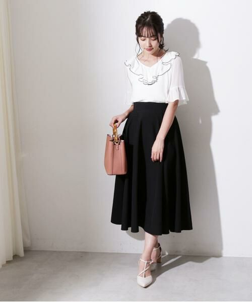 ロングカラーフレアスカート スカート Proportion Body Dressing プロポーションボディドレッシング ファッション通販 タカシマヤファッションスクエア