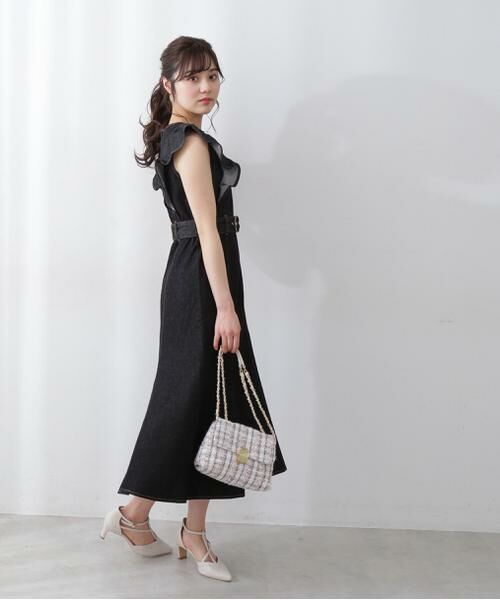 セール 美人百花6月号掲載商品 デニムマーメイドワンピース ワンピース Proportion Body Dressing プロポーションボディドレッシング ファッション通販 タカシマヤファッションスクエア