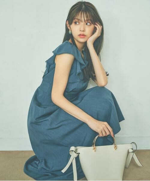 セール ラッフルフレアワンピース ワンピース Proportion Body Dressing プロポーションボディドレッシング ファッション通販 タカシマヤファッションスクエア