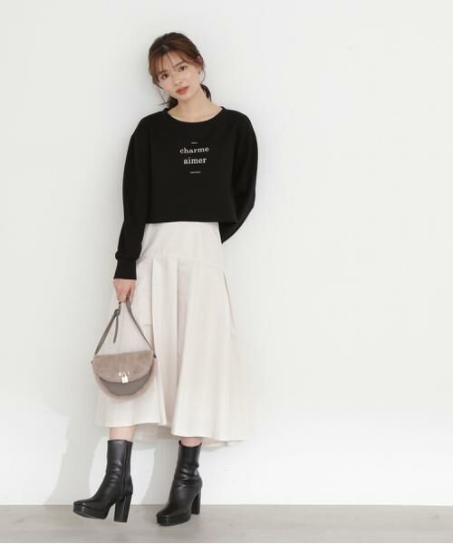 ＊＊PROPORTION BODY DRESSING / プロポーションボディドレッシング　 スカート | ヨーク切り替えフレアスカート | 詳細3