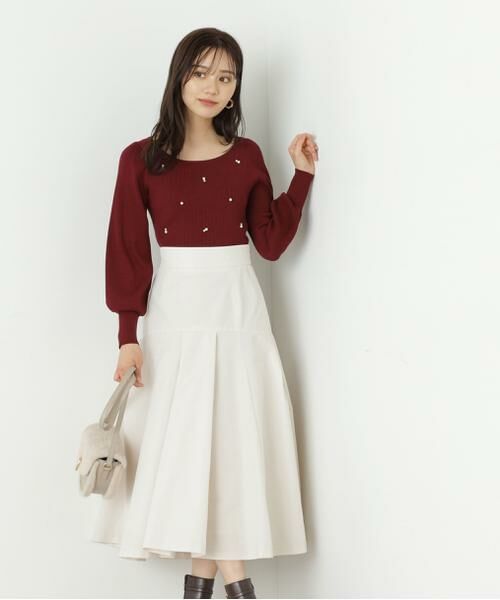 ＊＊PROPORTION BODY DRESSING / プロポーションボディドレッシング　 スカート | ヨーク切り替えフレアスカート | 詳細8