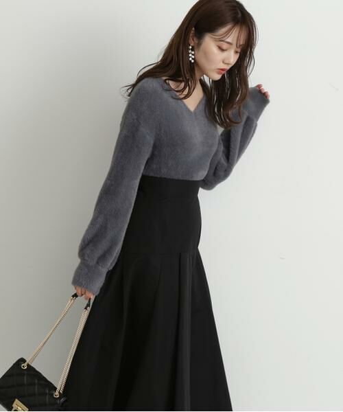 ＊＊PROPORTION BODY DRESSING / プロポーションボディドレッシング　 スカート | ヨーク切り替えフレアスカート | 詳細16