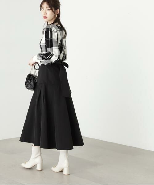 ＊＊PROPORTION BODY DRESSING / プロポーションボディドレッシング　 スカート | ヨーク切り替えフレアスカート | 詳細19