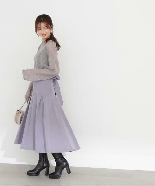 ＊＊PROPORTION BODY DRESSING / プロポーションボディドレッシング　 スカート | ヨーク切り替えフレアスカート | 詳細26