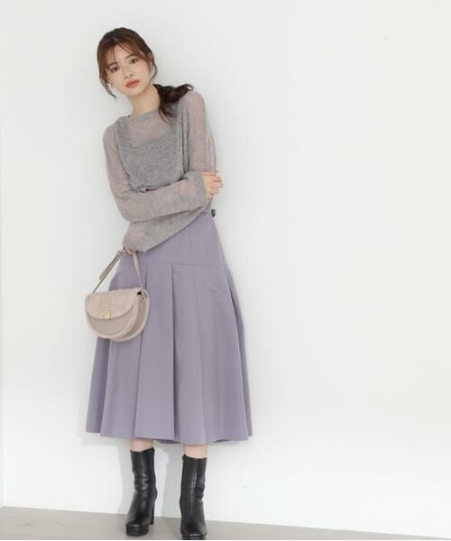 ＊＊PROPORTION BODY DRESSING / プロポーションボディドレッシング　 スカート | ヨーク切り替えフレアスカート | 詳細27