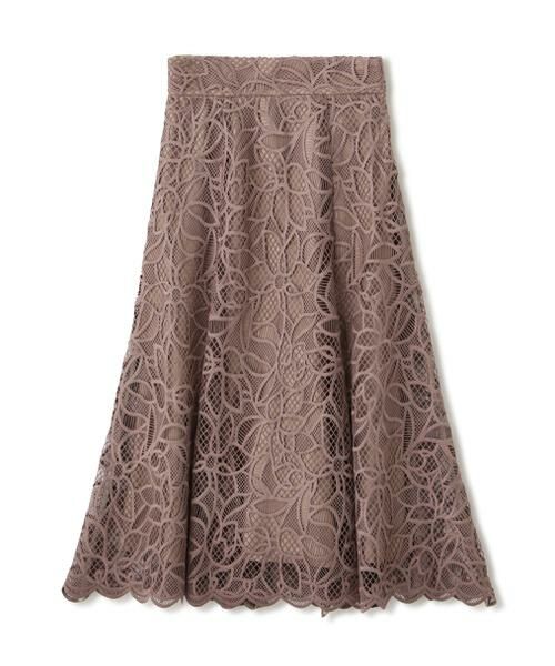 ＊＊PROPORTION BODY DRESSING / プロポーションボディドレッシング　 スカート | フレアケミカルレーススカート | 詳細23