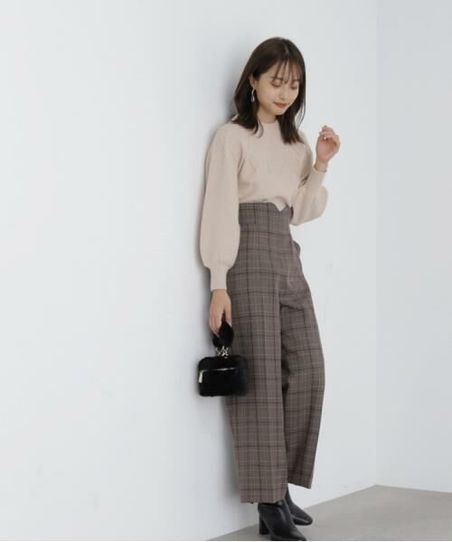 ＊＊PROPORTION BODY DRESSING / プロポーションボディドレッシング　 パンツ | ハイウエストワイドパンツ | 詳細2