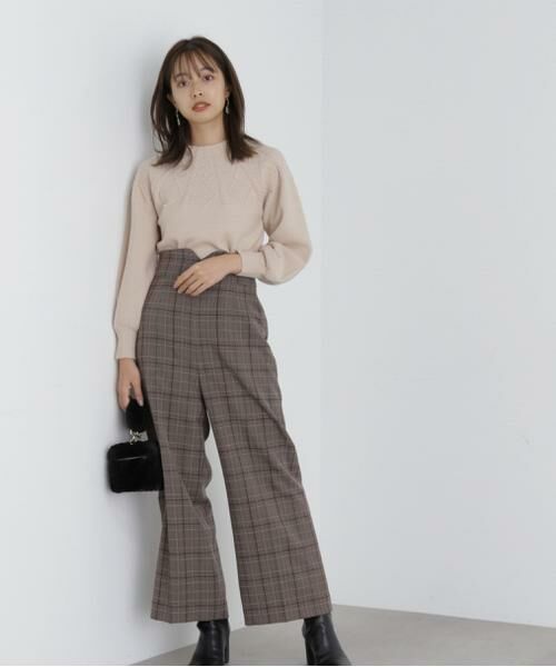 ＊＊PROPORTION BODY DRESSING / プロポーションボディドレッシング　 パンツ | ハイウエストワイドパンツ | 詳細3