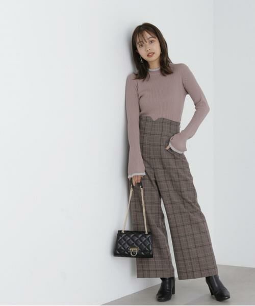 ＊＊PROPORTION BODY DRESSING / プロポーションボディドレッシング　 パンツ | ハイウエストワイドパンツ | 詳細5