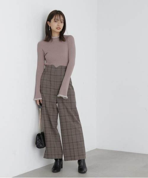 ＊＊PROPORTION BODY DRESSING / プロポーションボディドレッシング　 パンツ | ハイウエストワイドパンツ | 詳細6