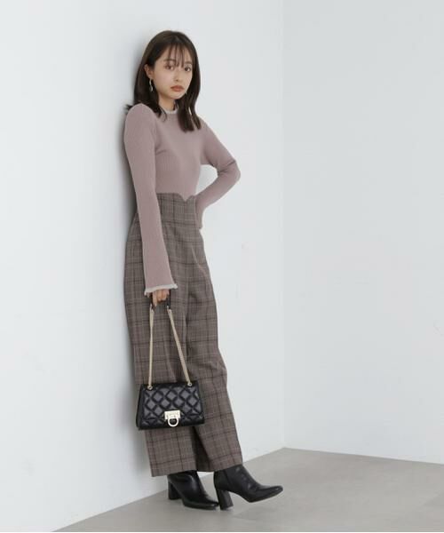 ＊＊PROPORTION BODY DRESSING / プロポーションボディドレッシング　 パンツ | ハイウエストワイドパンツ | 詳細7