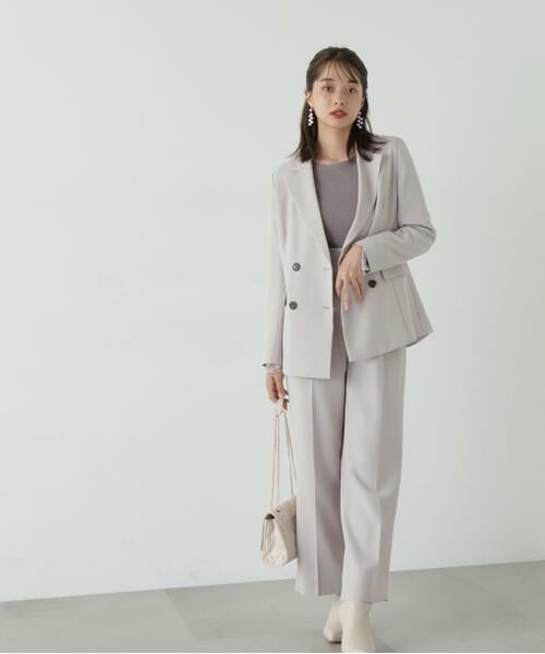 **PROPORTION BODY DRESSING / プロポーションボディドレッシング パンツ | ワイドパンツ(グレー)