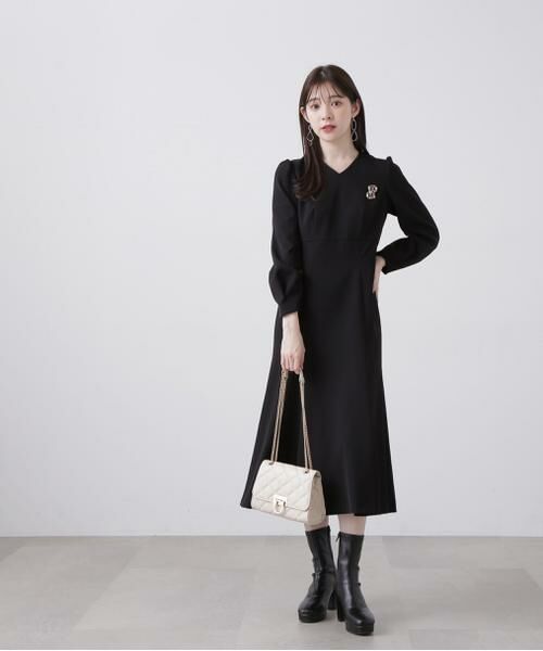 セール】 レースカラーマーメイドワンピース （ワンピース