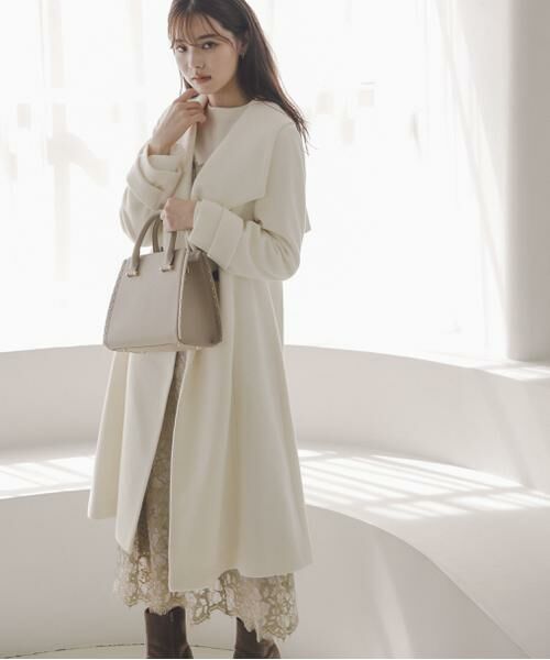 ＊＊PROPORTION BODY DRESSING / プロポーションボディドレッシング　 アウター | ビッグカラーコート/23AW | 詳細20