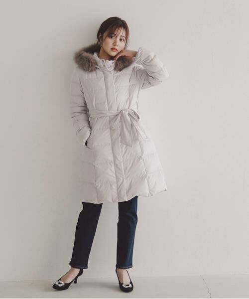 ＊＊PROPORTION BODY DRESSING / プロポーションボディドレッシング　 アウター | ベーシックロングダウン | 詳細20