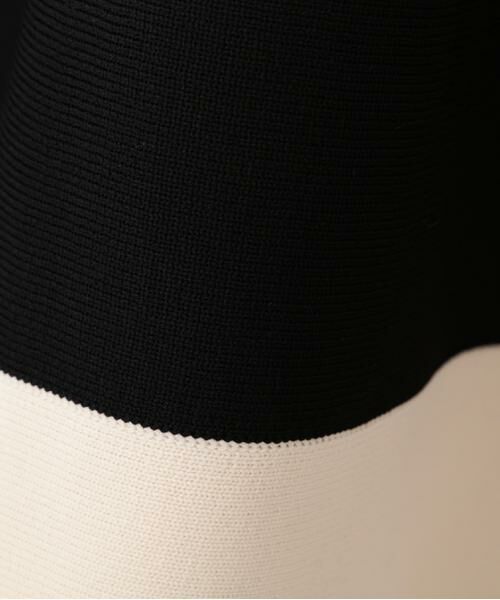 ＊＊PROPORTION BODY DRESSING / プロポーションボディドレッシング　 ワンピース | バイカラーニットワンピース | 詳細10