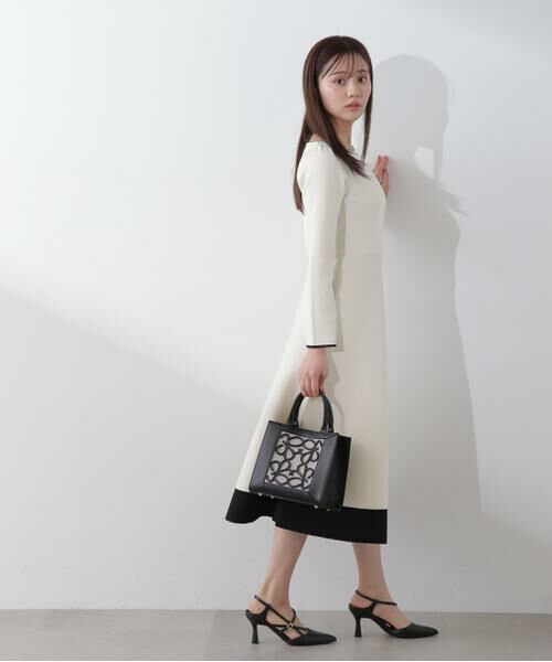 ＊＊PROPORTION BODY DRESSING / プロポーションボディドレッシング　 ワンピース | バイカラーニットワンピース | 詳細13