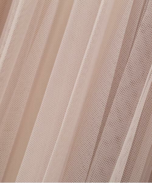 **PROPORTION BODY DRESSING / プロポーションボディドレッシング ワンピース | プリーツチュールニットドッキングワンピース | 詳細12